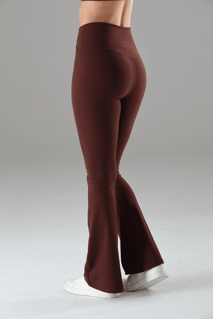 Lily V-Waist Mini-Flare Pant-1